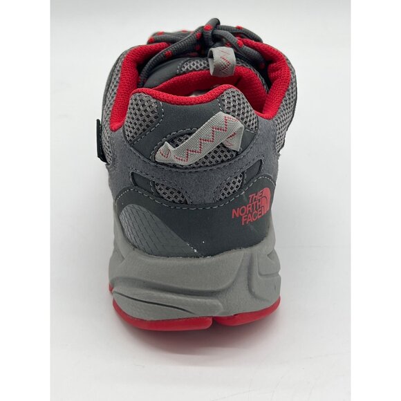 The North Face Mens Gray/Red Single Left Hiking Shoe Size 9 Gore-Tex Mesh Trail - Picture 4 of 7
